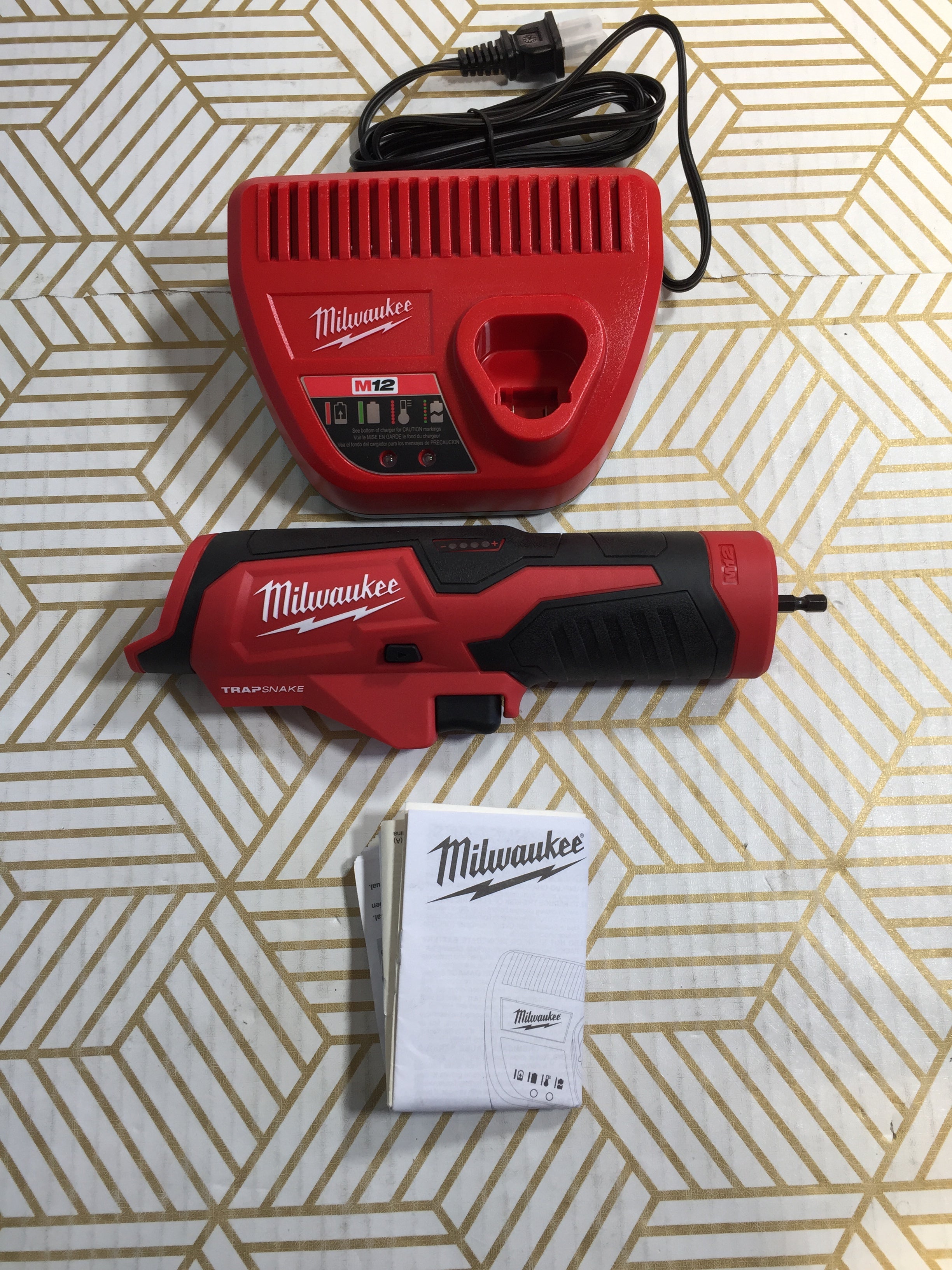 Genuine Milwaukee M12 Trap Snake Driver with Charger *NO BATTERY* (7937484587246)
